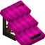 Pink Flat Roof (Framed) icon
