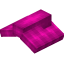 Pink Top Flat Roof Block icon