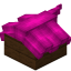 Pink Longer Top Roof Block (Dark Oak) icon