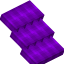 Purple Flat Roof icon
