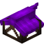 Purple Longer Top Flat Roof Block (Framed) icon