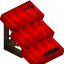 Red Flat Roof (Framed) icon