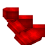 Red Longer Flat Roof icon