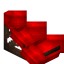 Red Longer Flat Roof (Framed) icon