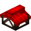 Red Top Flat Roof Block (Framed) icon