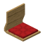 Red Floor Chair (Oak) icon