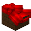 Red Longer Roof Block (Dark Oak) icon