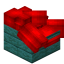 Red Longer Roof Block (Warped) icon