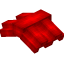 Red Top Roof Block icon