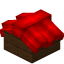 Red Top Roof Block (Dark Oak) icon