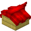 Red Longer Top Roof Block (Bamboo) icon