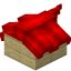 Red Longer Top Roof Block (Birch) icon