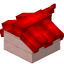 Red Longer Top Roof Block (Cherry) icon