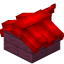 Red Longer Top Roof Block (Crimson) icon