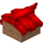 Red Longer Top Roof Block (Jungle) icon
