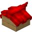 Red Longer Top Roof Block (Oak) icon