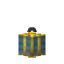 Small Cyan Paper Lantern icon