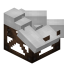 White Longer Flat Roof Block (Framed) icon