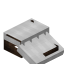 White Flat Roof Slab (Framed) icon