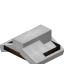 White Top Flat Roof (Framed) icon