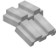White Roof Block icon
