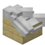 White Longer Roof Block (Birch) icon