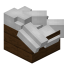 White Longer Roof Block (Dark Oak) icon