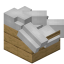White Longer Roof Block (Oak) icon