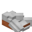 White Longer Roof Slab (Acacia) icon