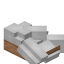White Longer Roof Slab (Jungle) icon