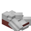 White Longer Roof Slab (Mangrove) icon