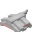 White Longer Top Roof (Cherry) icon