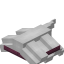 White Longer Top Roof (Crimson) icon
