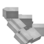 White Longer Roof icon