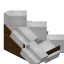 White Longer Roof (Dark Oak) icon