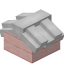 White Top Roof Block (Cherry) icon