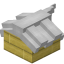 White Longer Top Roof Block (Bamboo) icon