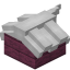 White Longer Top Roof Block (Crimson) icon