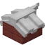 White Longer Top Roof Block (Mangrove) icon