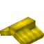 Yellow Top Flat Roof icon