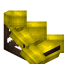 Yellow Longer Flat Roof (Framed) icon