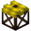 Yellow High Roof Tile Block (Framed) icon