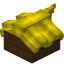 Yellow Longer Top Roof Block (Dark Oak) icon