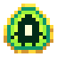 Uranium GeOre Golem Charm icon