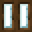 Dark Oak Glass Trapdoor icon