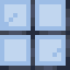 Light Blue Stained Barred Glass icon