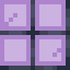 Purple Stained Barred Glass Pane icon
