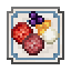 Charcuterie Foods on Delftware Plate icon