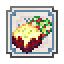 Eggplant Parmesan on Delftware Plate icon