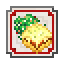 Lasagna on Holiday Plate icon